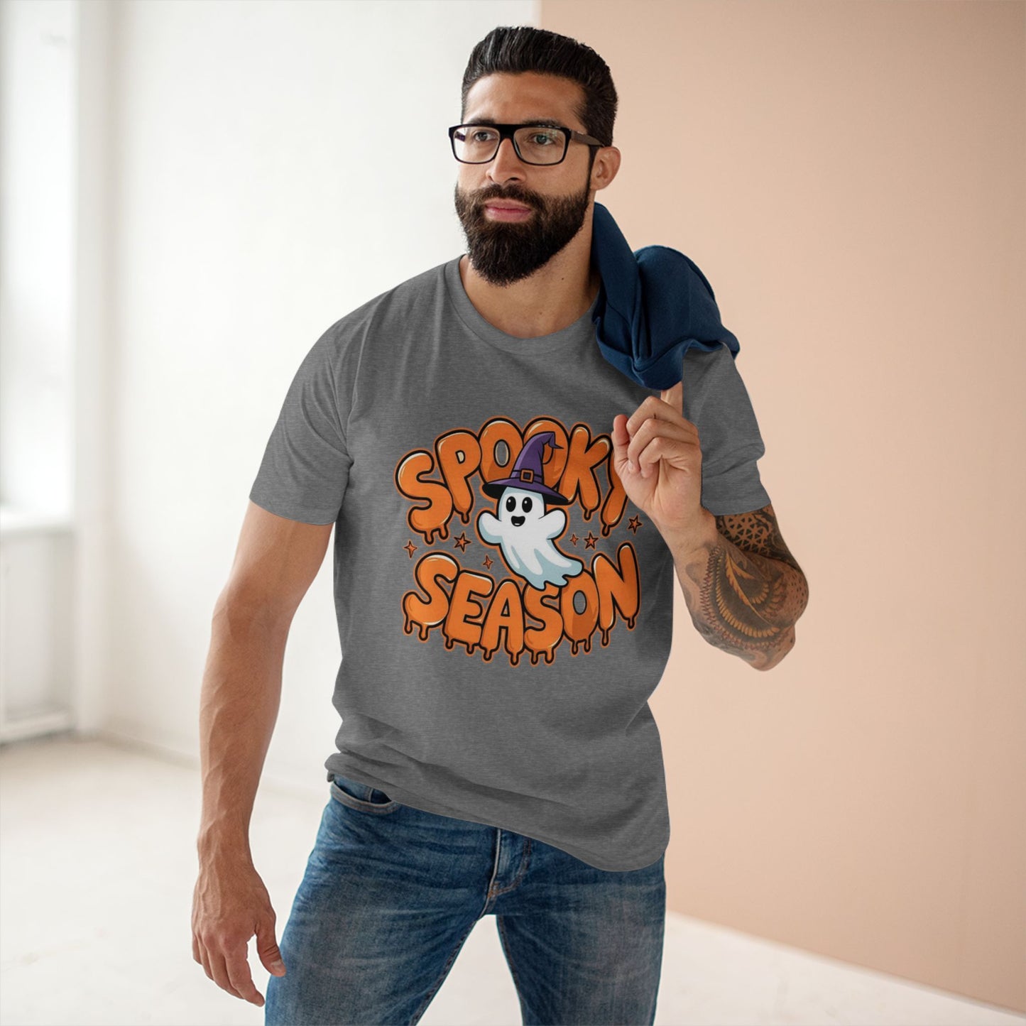 Spooky Season Ghost Halloween Tee