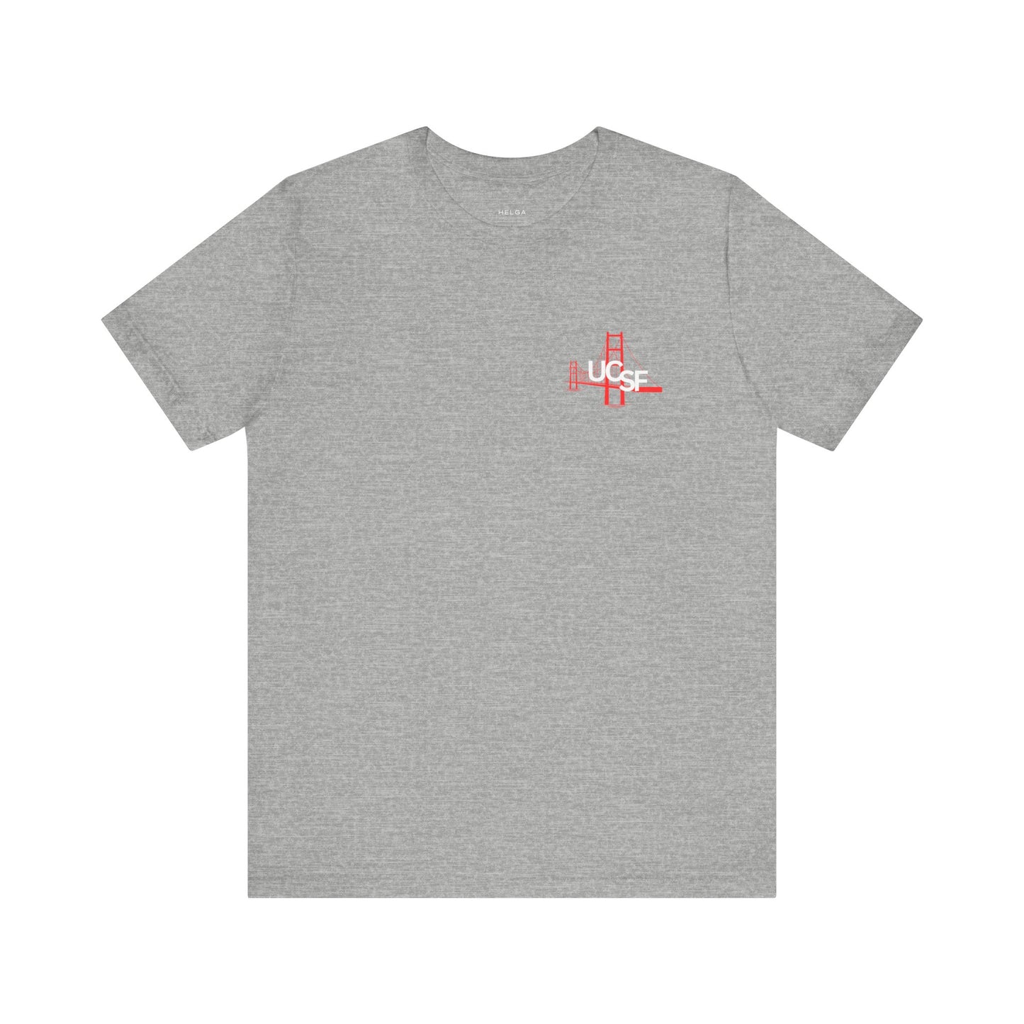 Simple Work Yellow Bridge Dark Colored Unisex Jersey Short Sleeve Tee