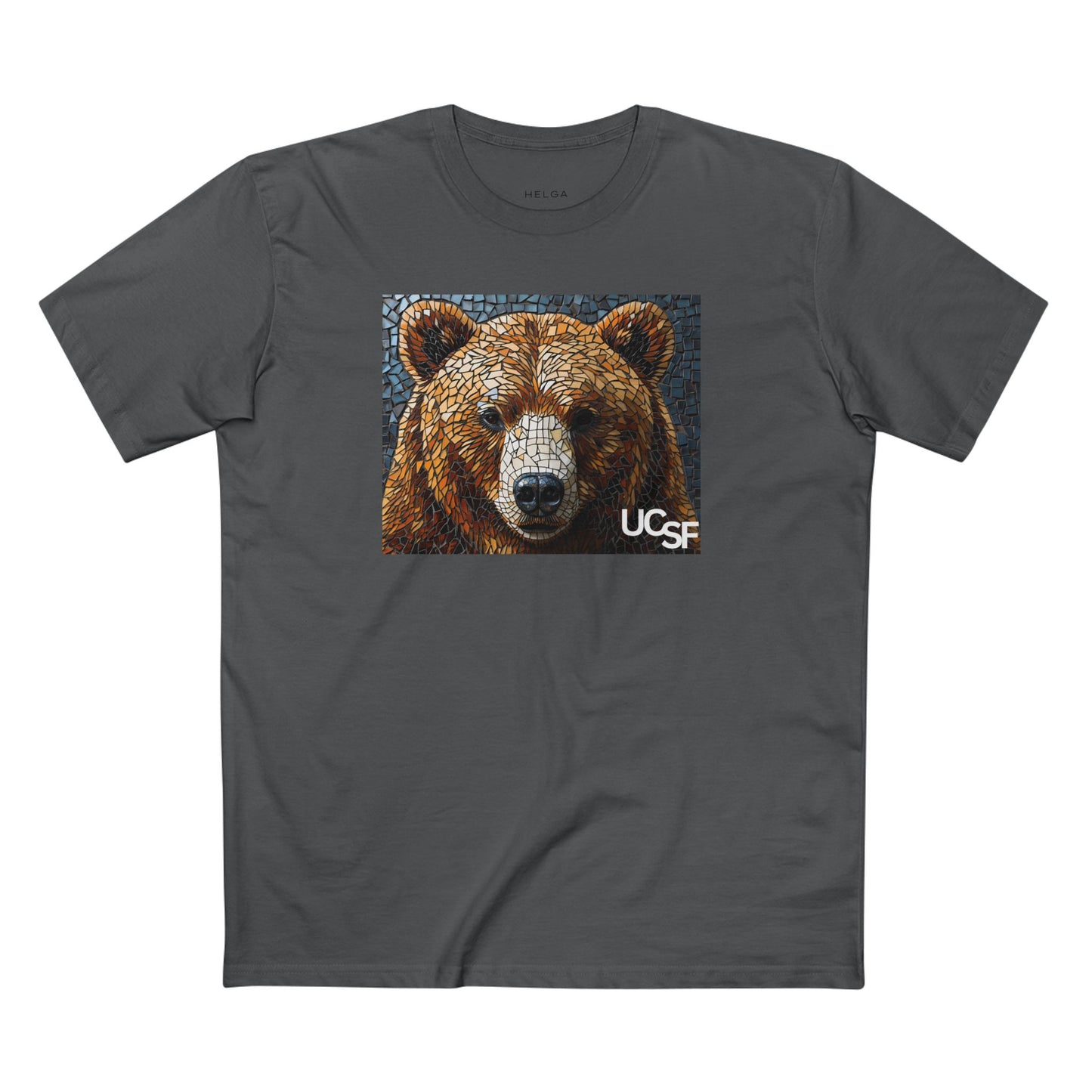 Mosaic Bear Simple Work Tee
