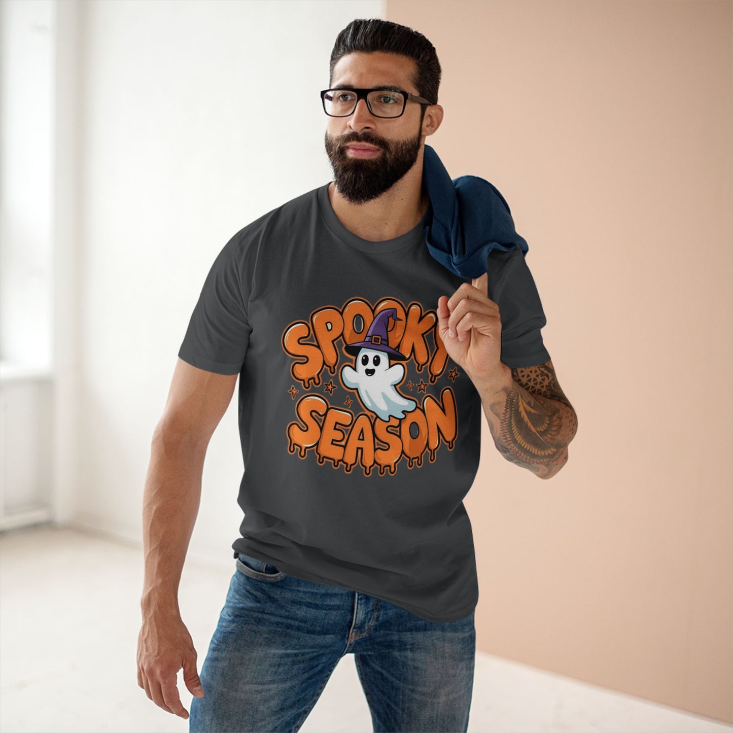Spooky Season Ghost Halloween Tee