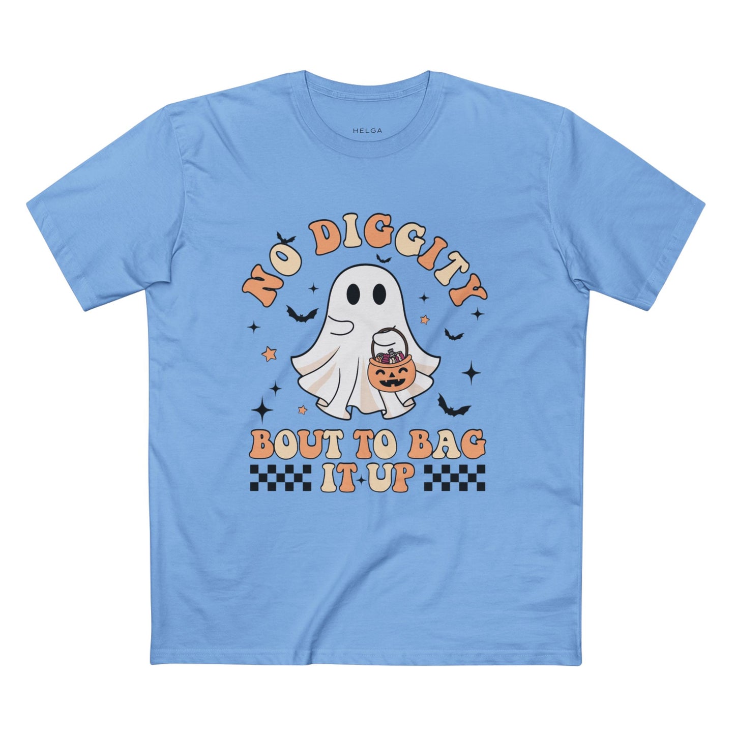 No Diggity Bout To Bag It Up Halloween Tee