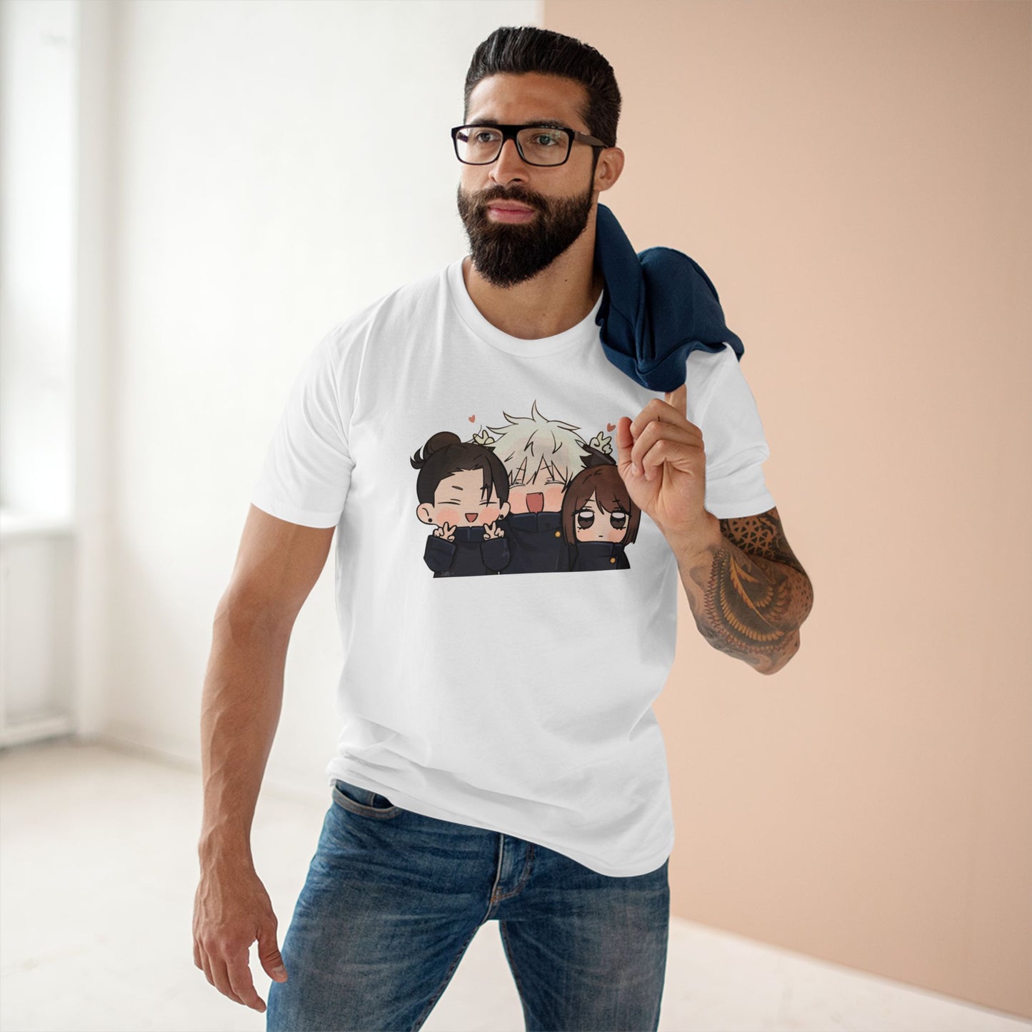 Jujutsu Kaisen Friends Chibi Anime Inspired Tee