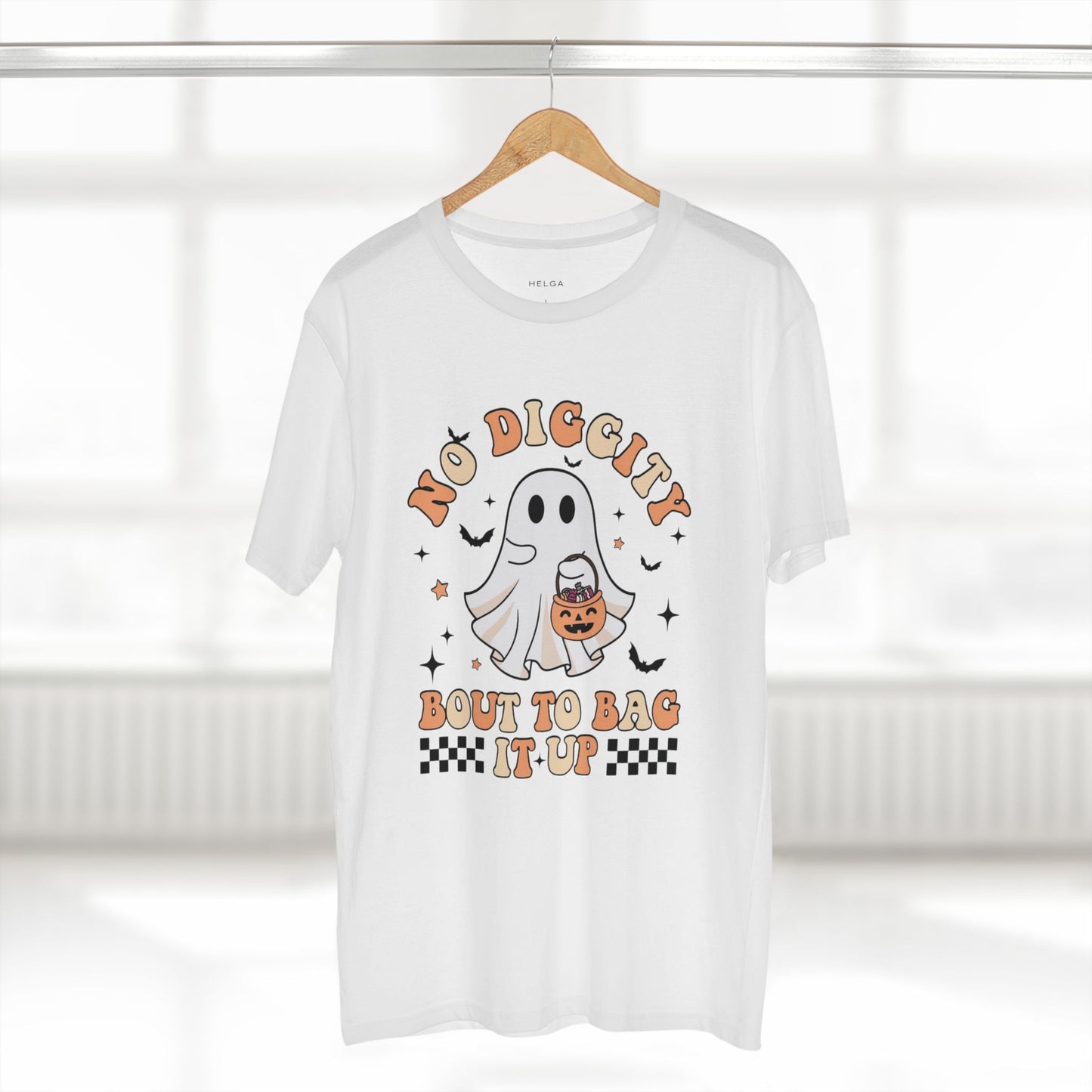 No Diggity Bout To Bag It Up Halloween Tee