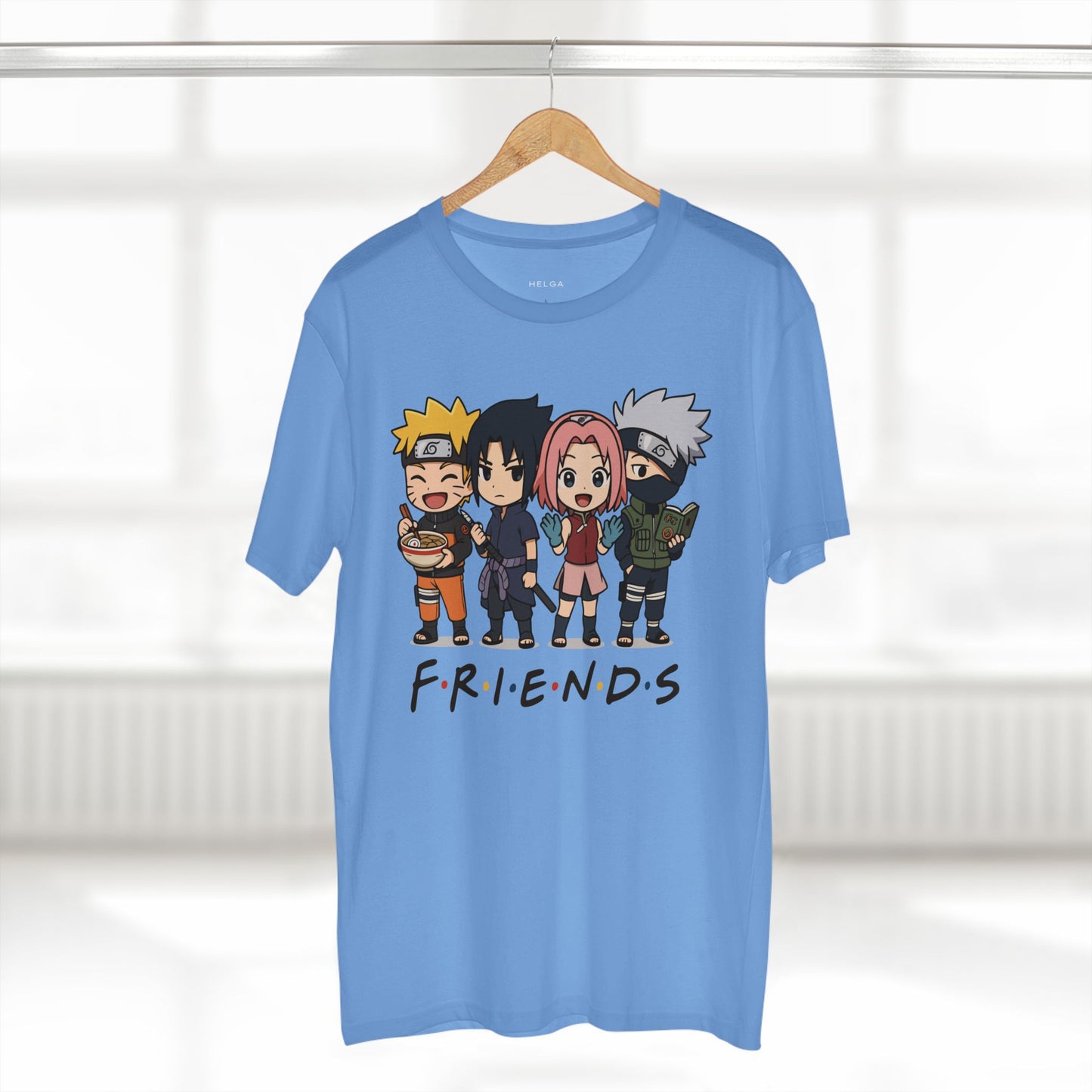 Naruto Friends Front Anime Inspired Tee