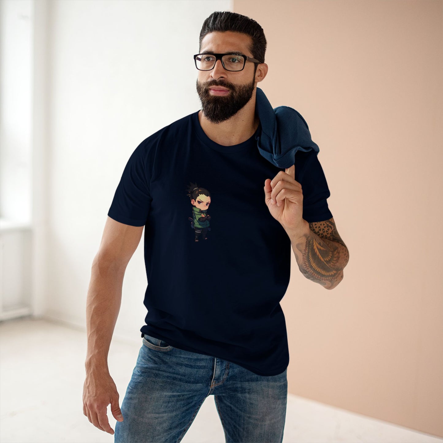 Serious Naruto Anime Inspired Tee