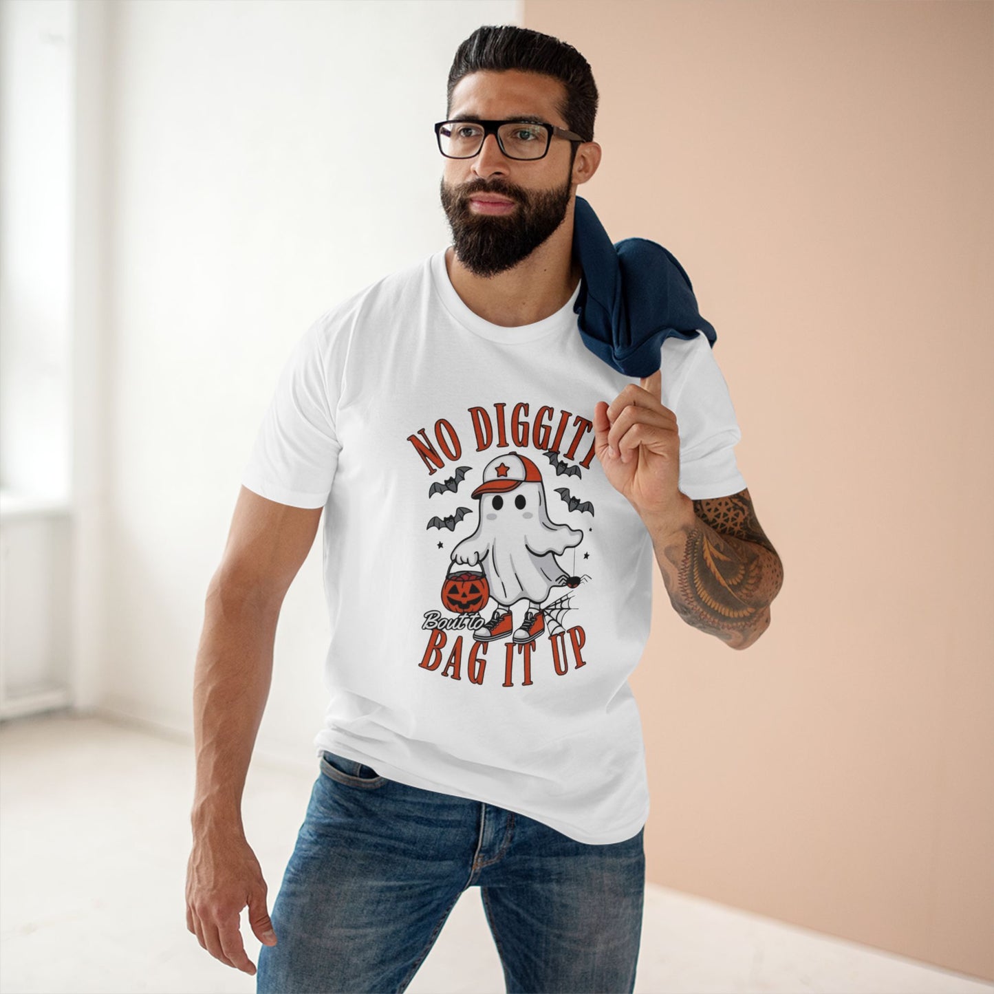 No Diggity Bag It Up Halloween Tee