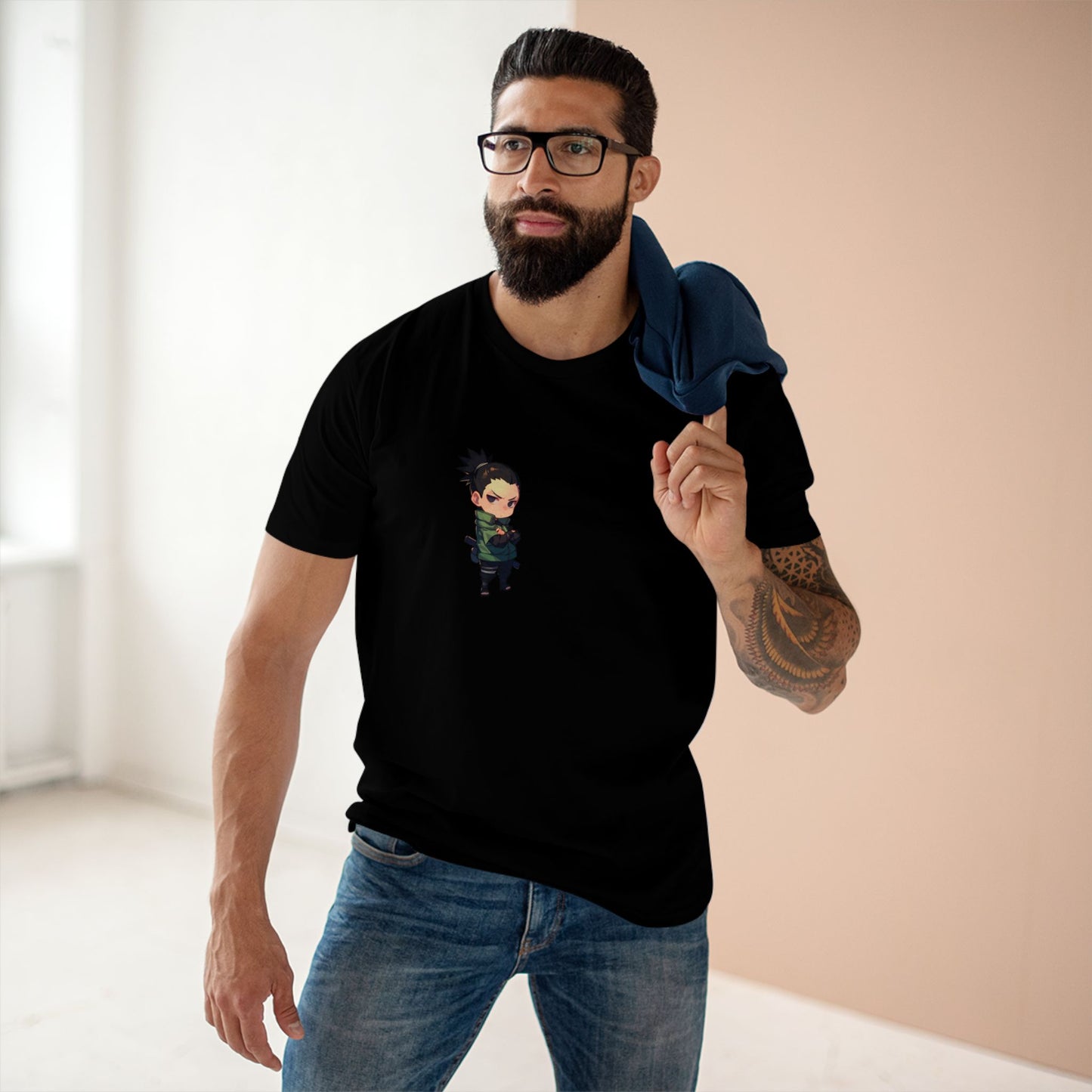 Serious Naruto Anime Inspired Tee