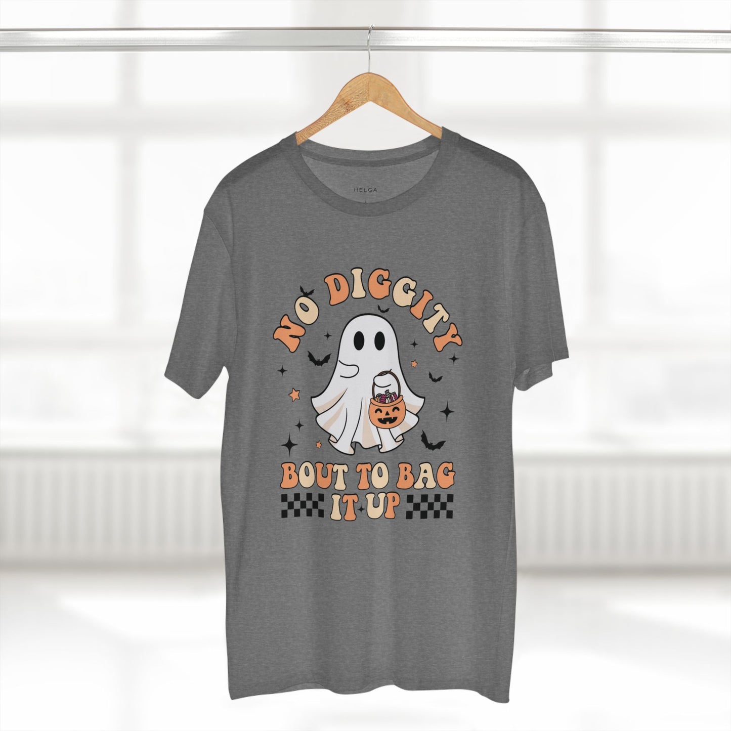 No Diggity Bout To Bag It Up Halloween Tee