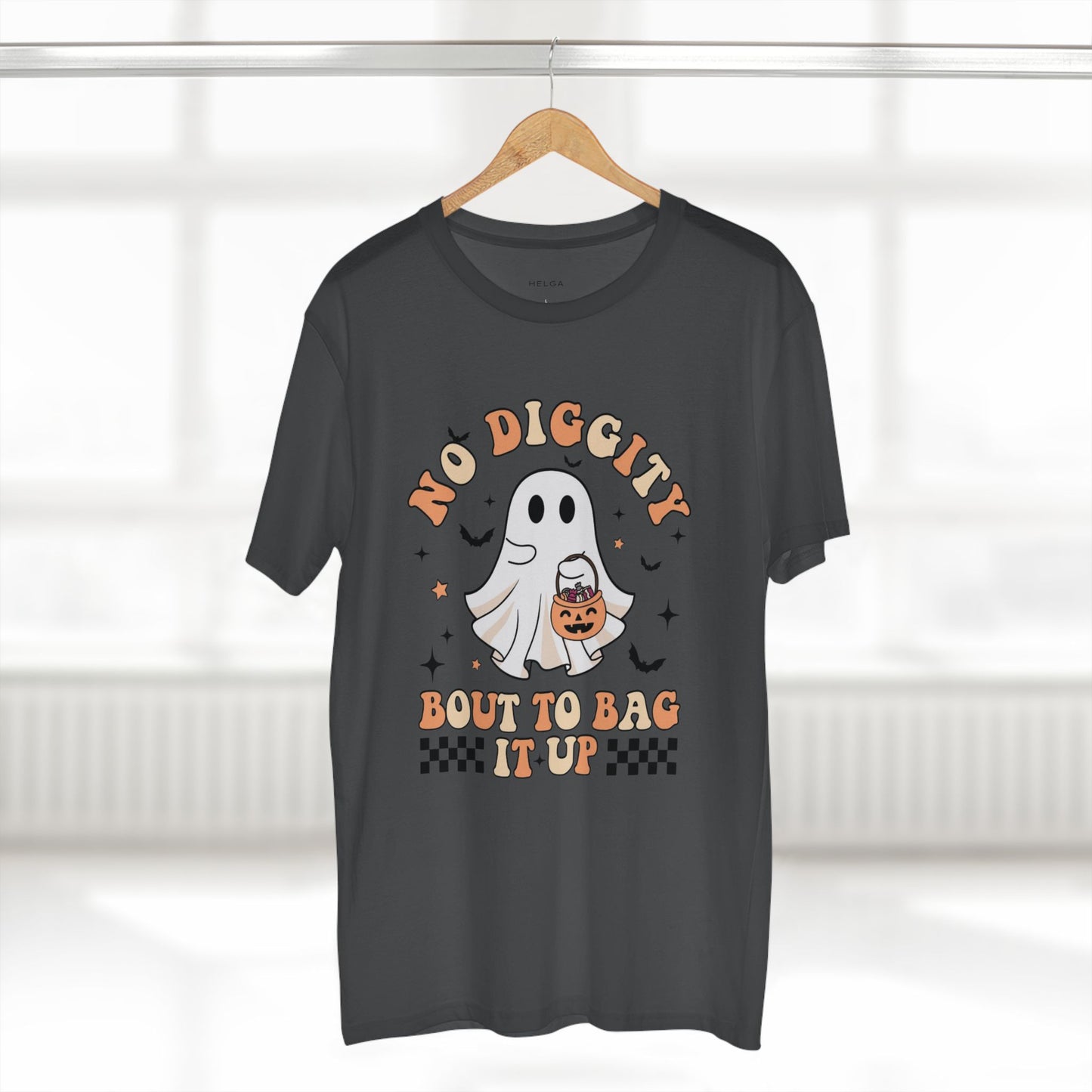 No Diggity Bout To Bag It Up Halloween Tee