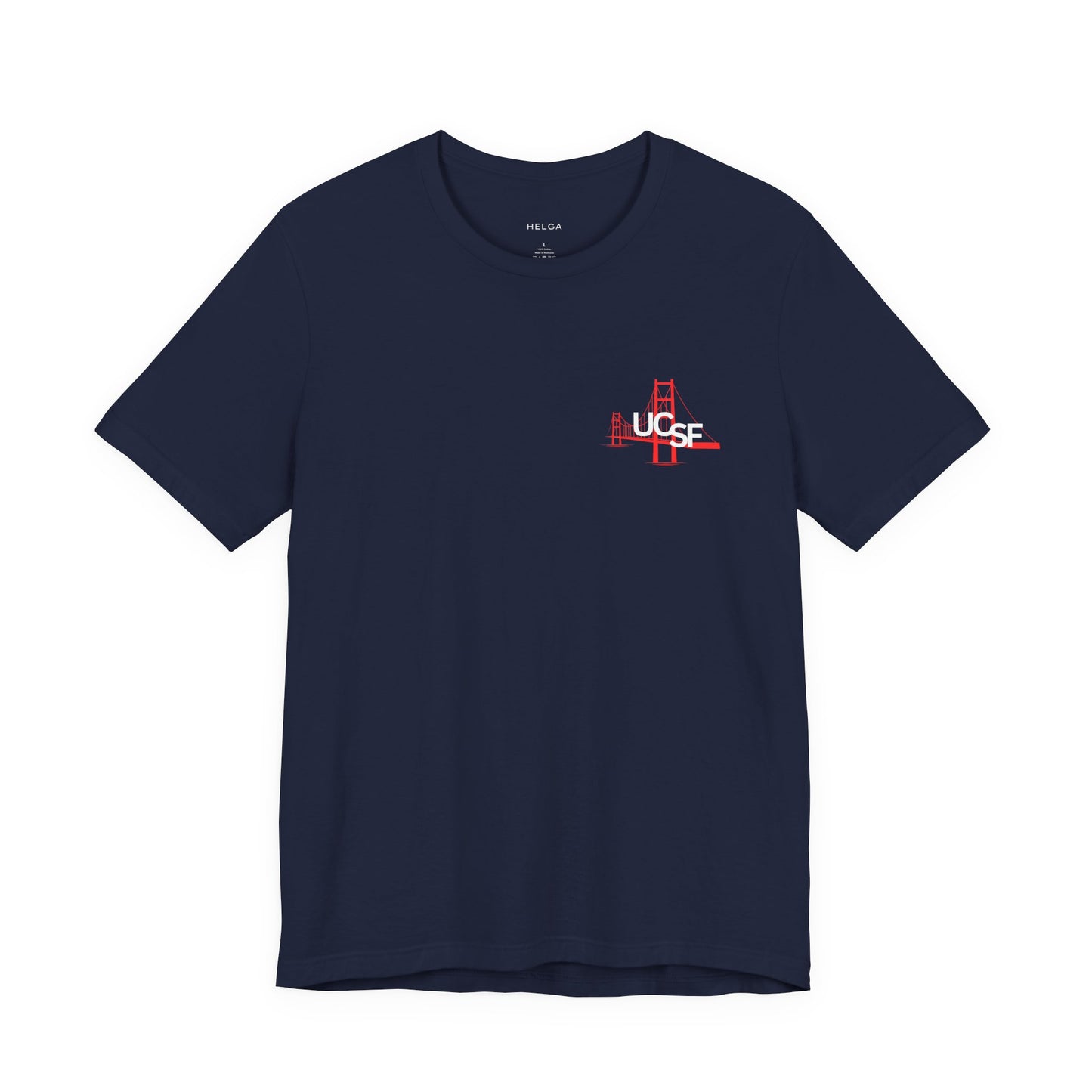 Simple Work Dark Cali Flag Unisex Jersey Short Sleeve Tee