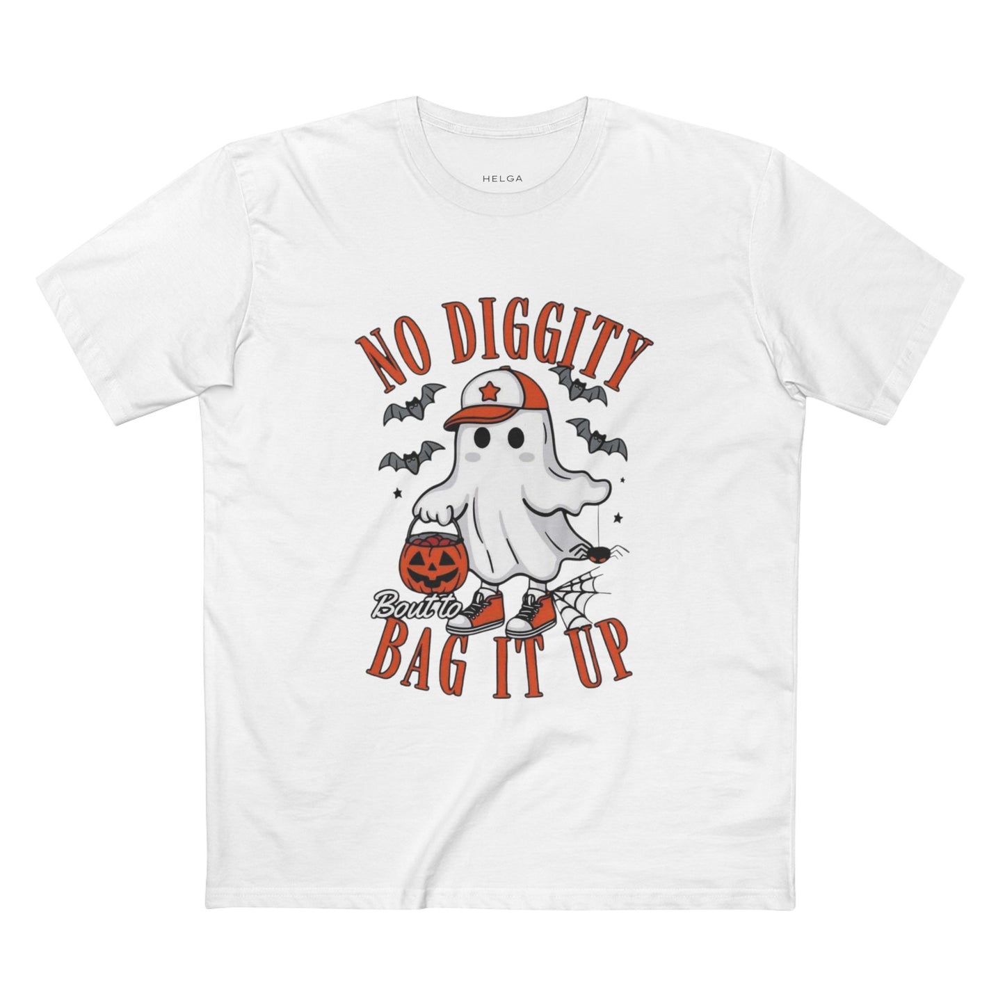 No Diggity Bag It Up Halloween Tee