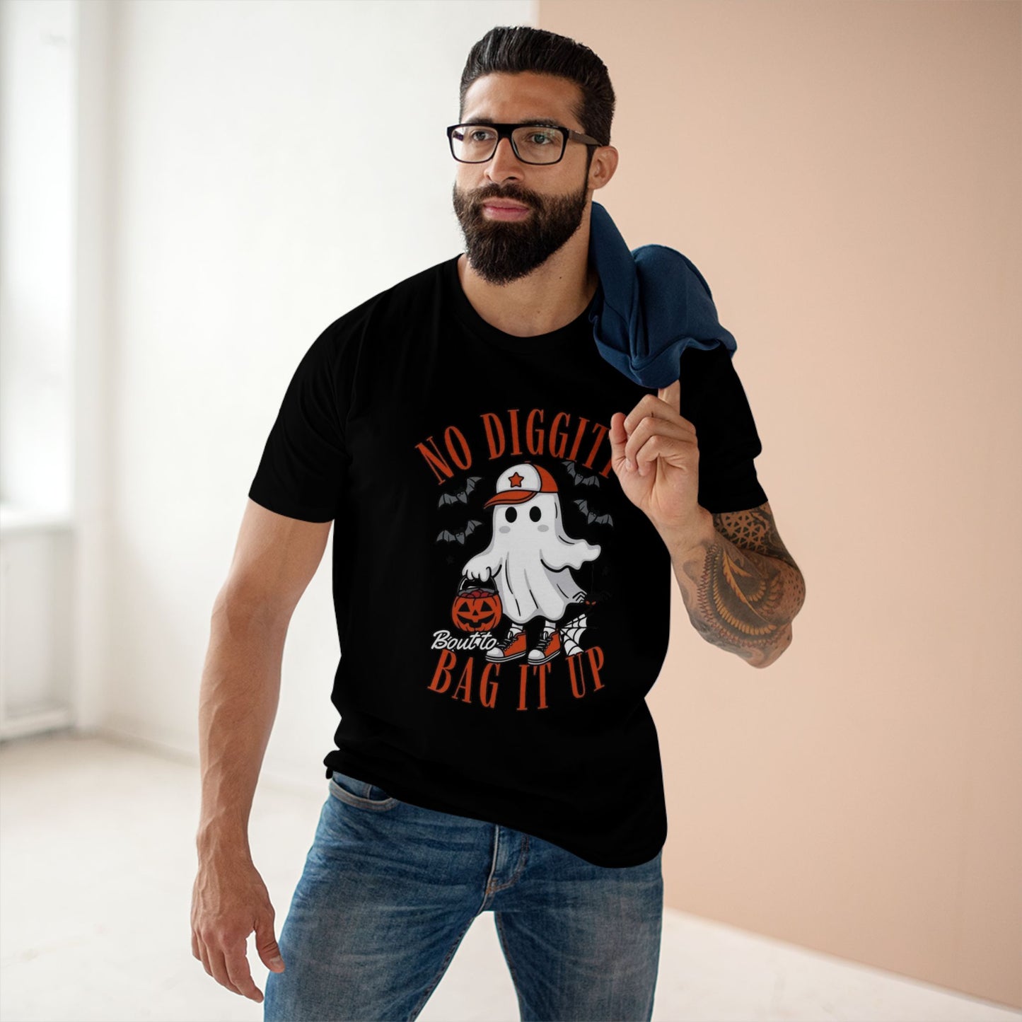 No Diggity Bag It Up Halloween Tee