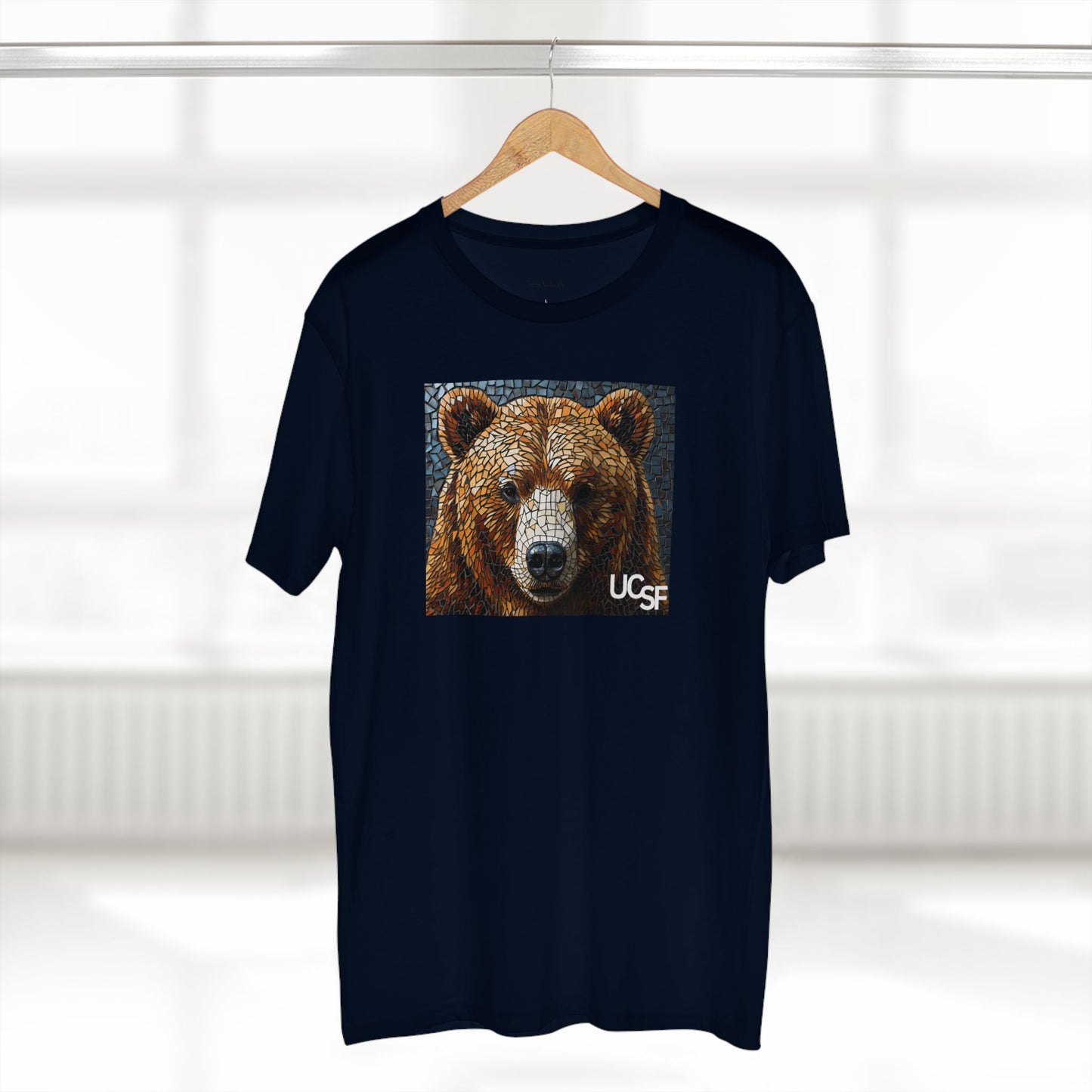 Mosaic Bear Simple Work Tee