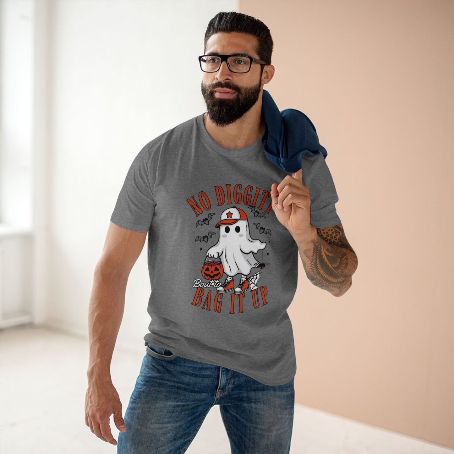 No Diggity Bag It Up Halloween Tee