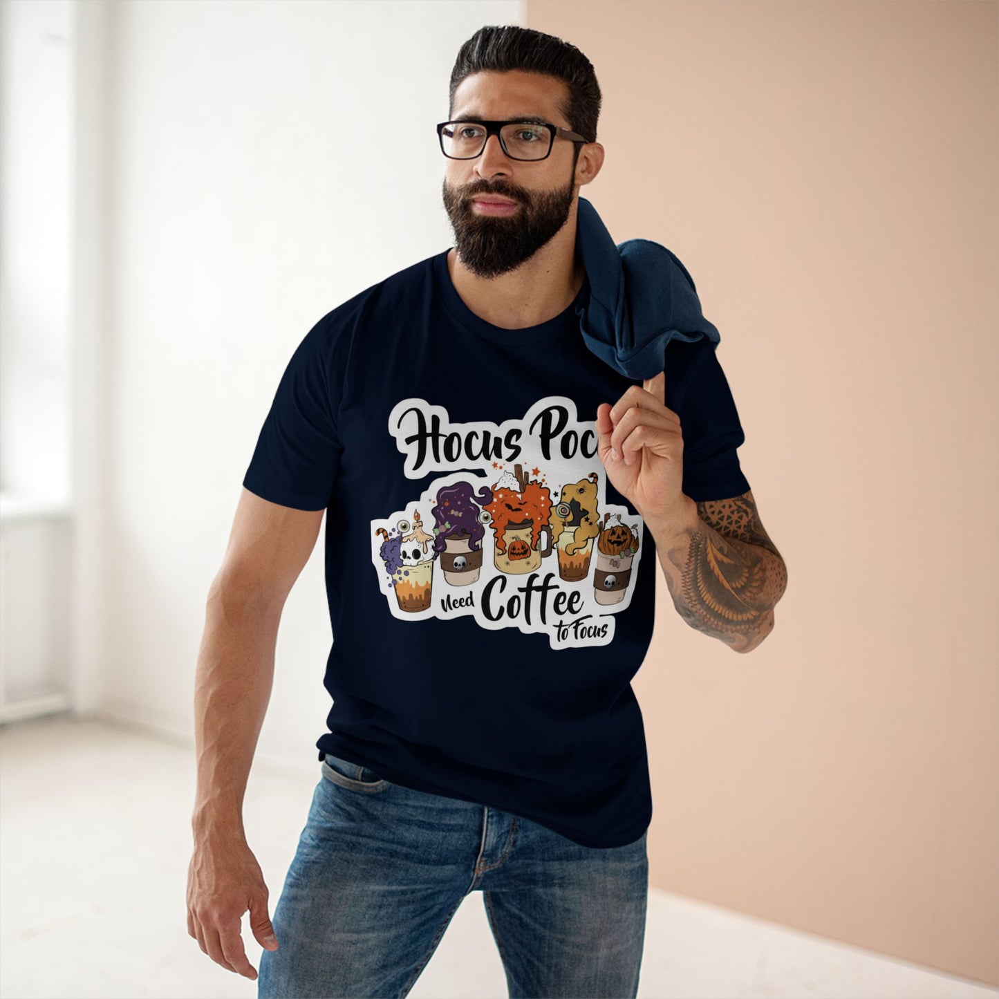 Hocus Pocus, Coffee Focus Halloween Tee