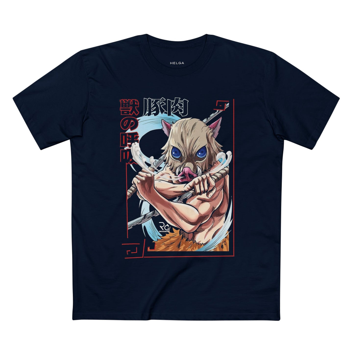 Inosuke Kimetsu Anime Inspired Tee