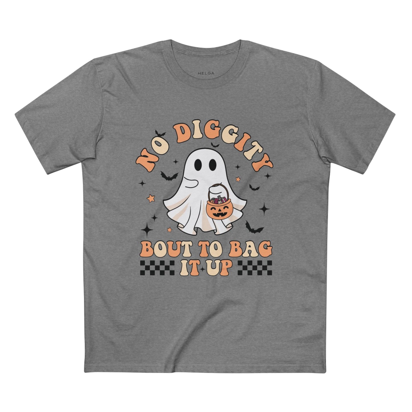 No Diggity Bout To Bag It Up Halloween Tee