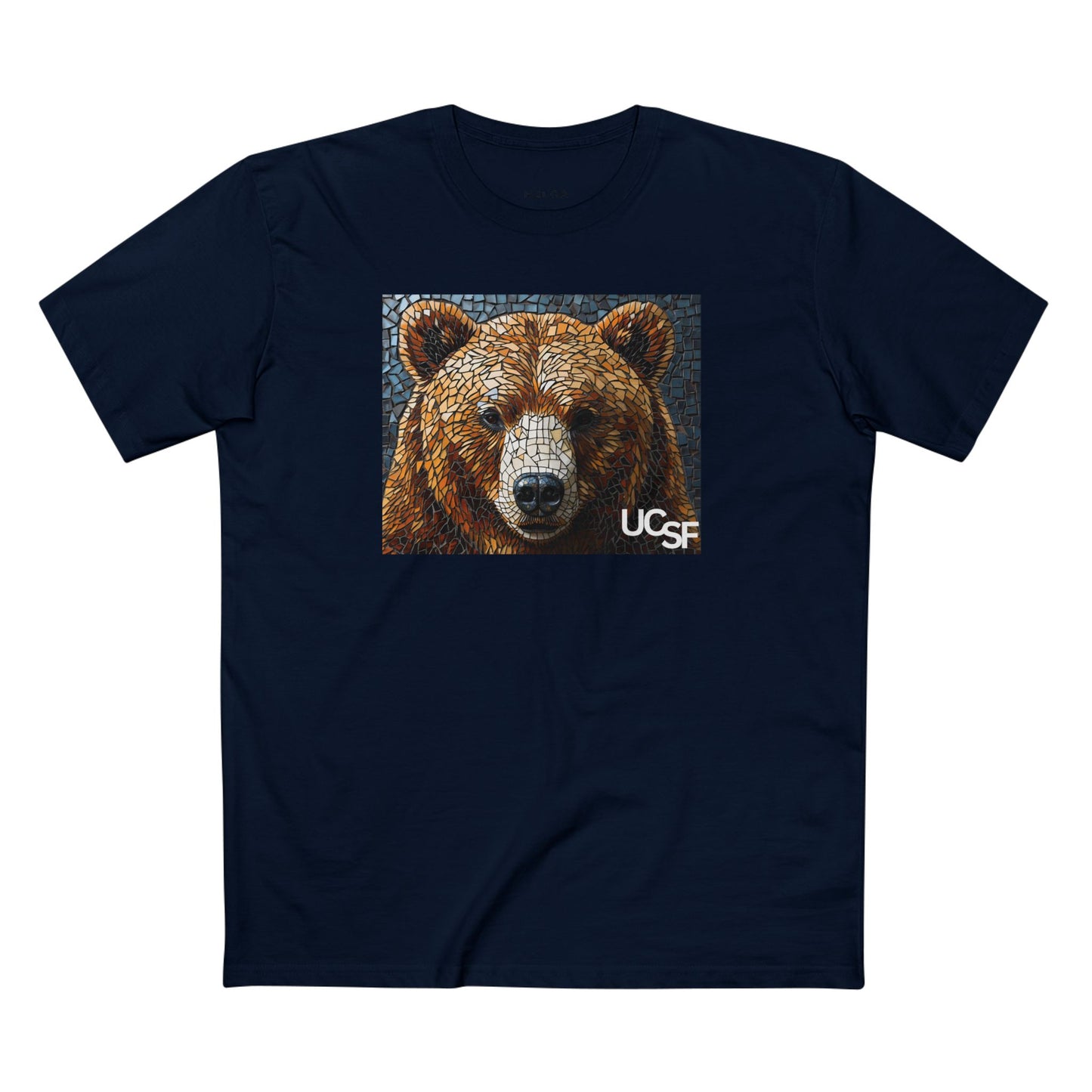 Mosaic Bear Simple Work Tee