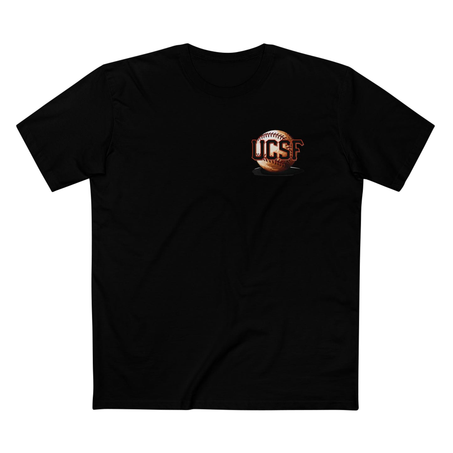 Orange Golden Gate Simple Work Tee