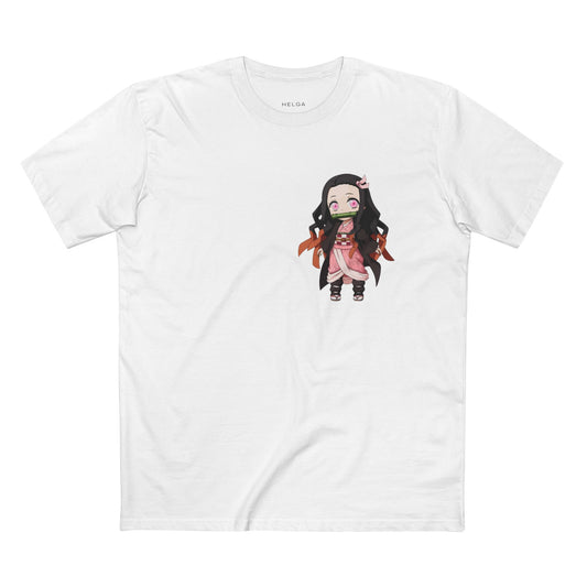 Cute Nezuko Kimetsu Chibi Anime Inspired Tee