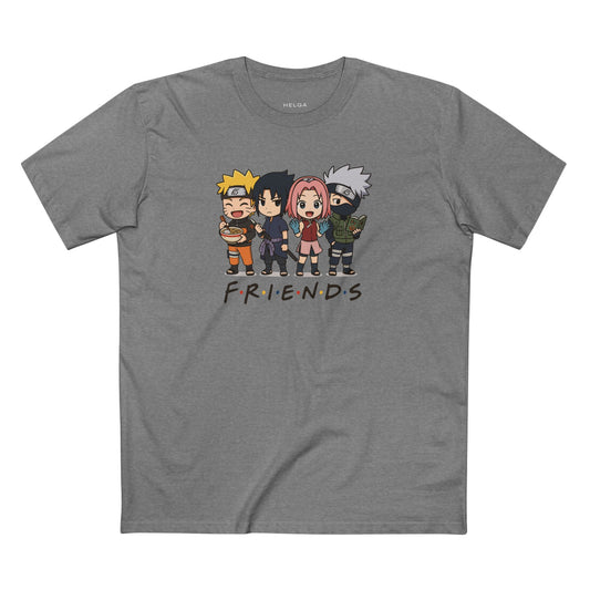 Naruto Friends Front Anime Inspired Tee