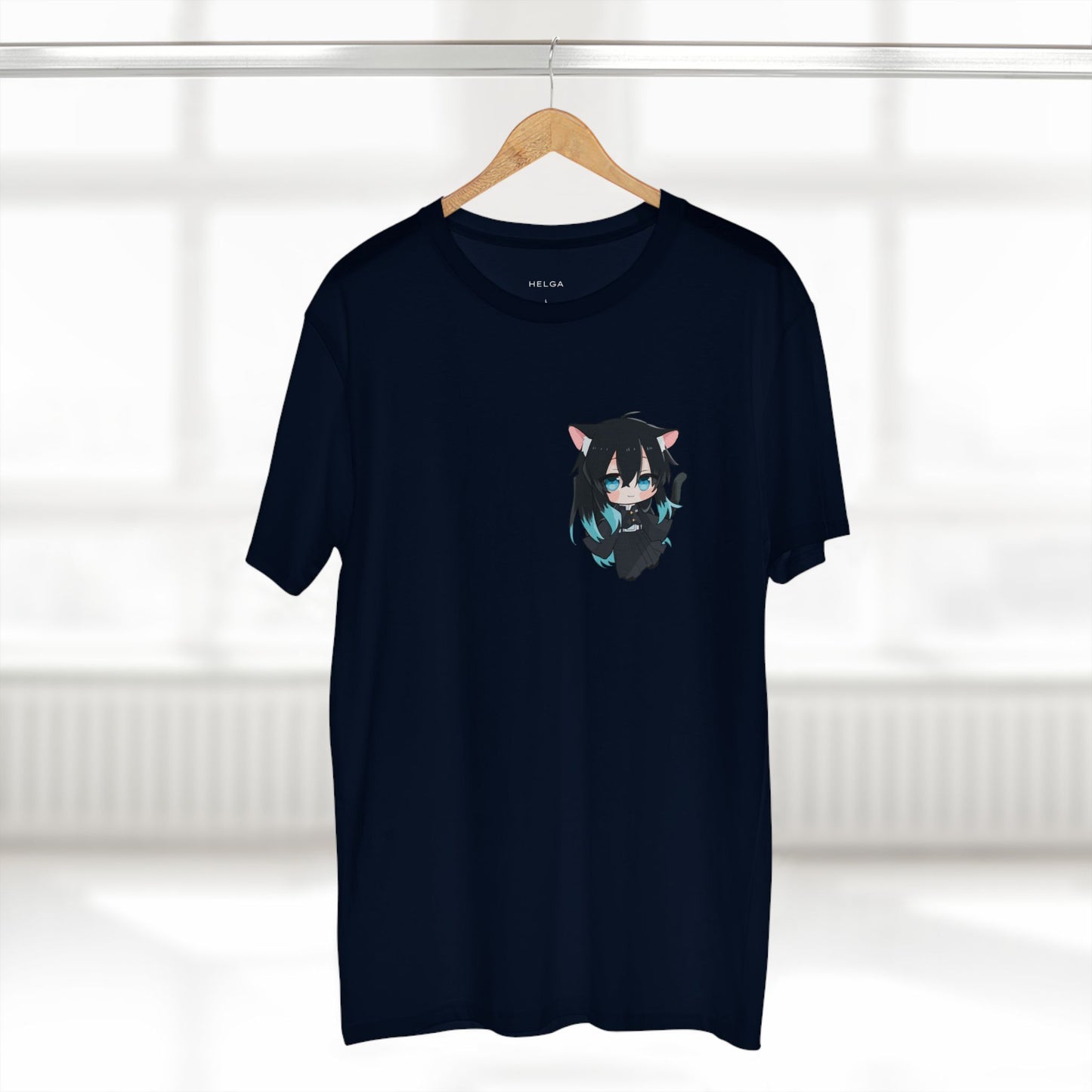 Cat Chibi Anime Inspired Tee