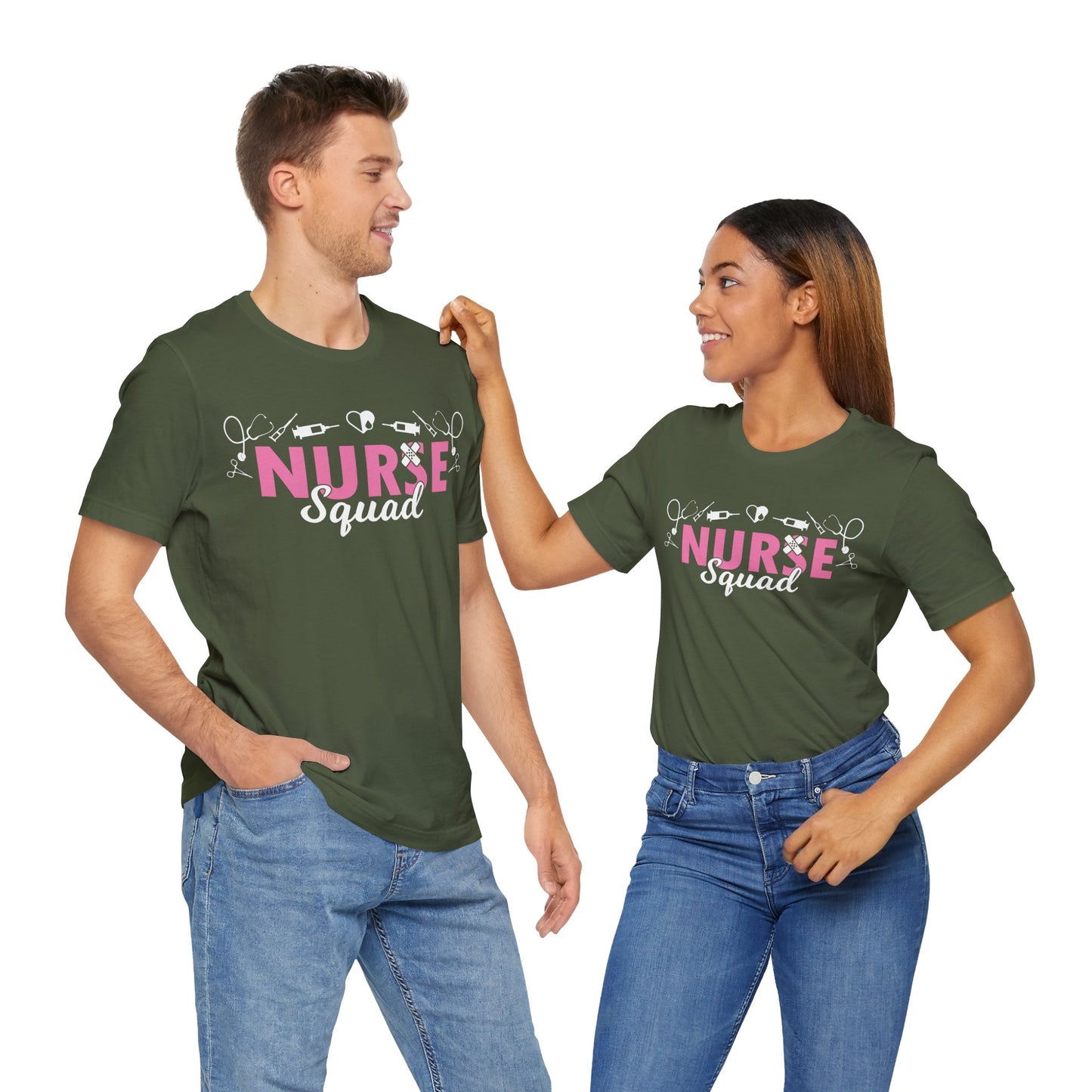 Nurse Squad Unisex Jersey Short Sleeve Tee