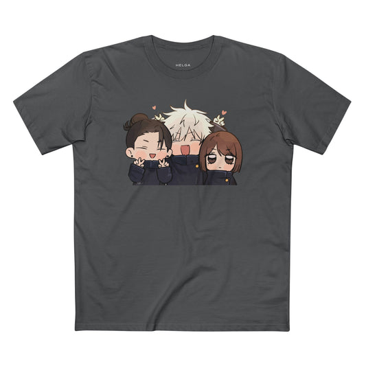 Jujutsu Kaisen Friends Chibi Anime Inspired Tee