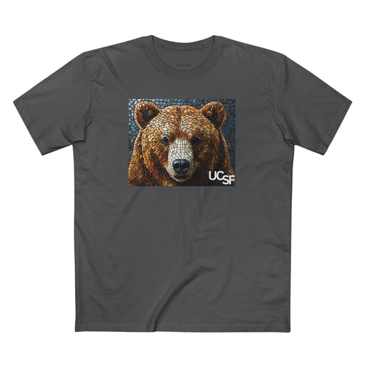 Mosaic Bear Simple Work Tee