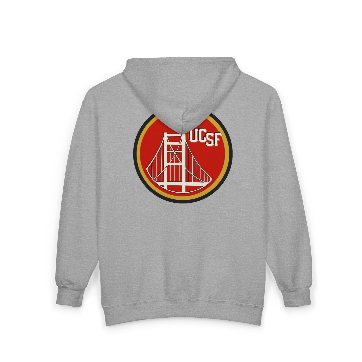 Simple Work Black Red Gold Cozy Unisex Zip Hoodie - Perfect for Casual Outings, Gifts, Affordable Streetwear, and Everyday Comfort