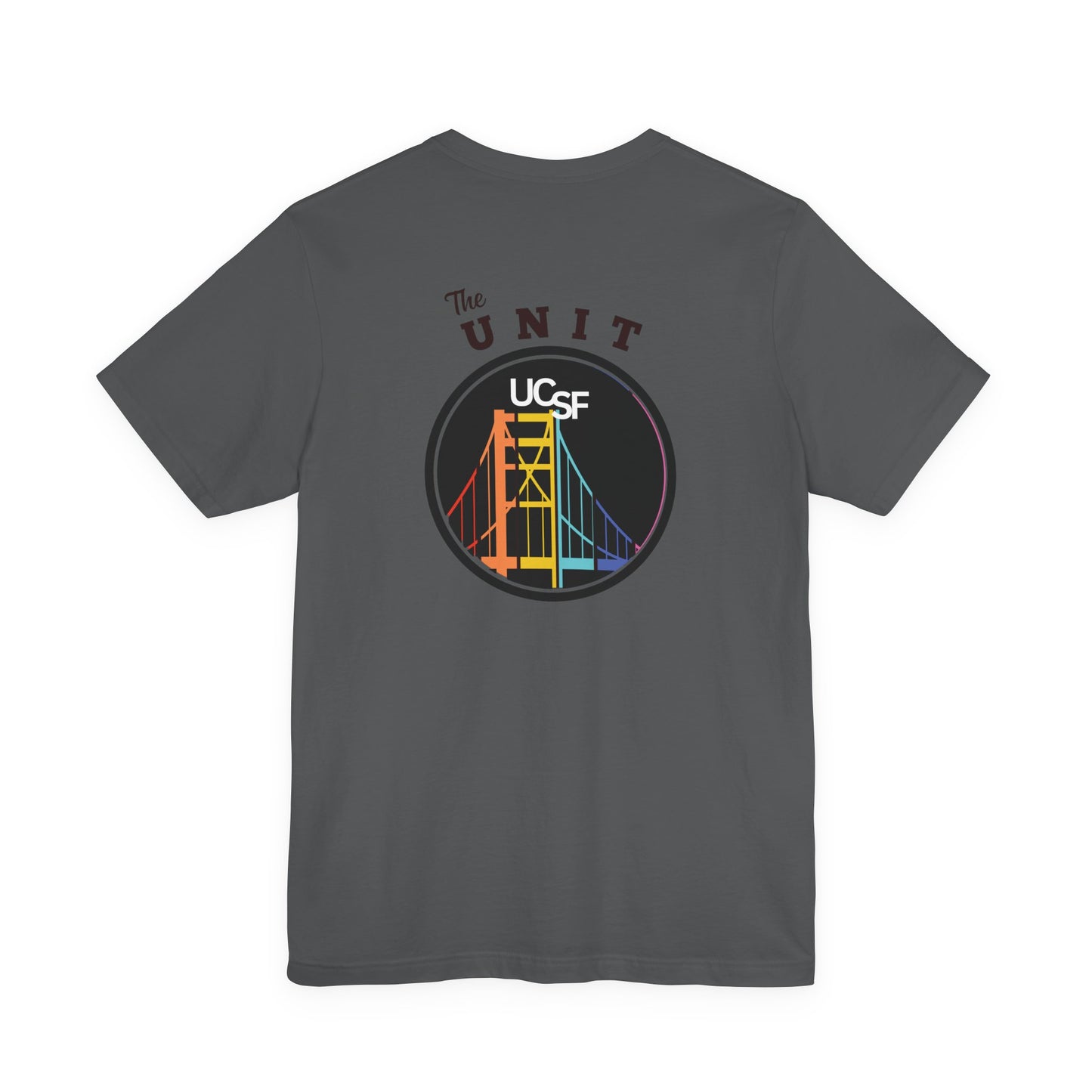 Simple Work THE UNIT Black Dark Colored Unisex Jersey Short Sleeve Tee