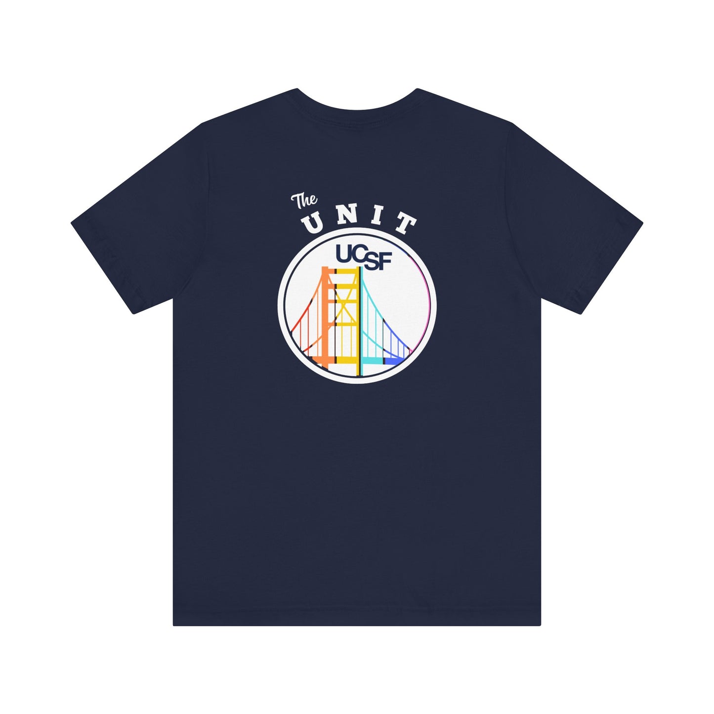 Simple Work The Unit White Dark Colored Unisex Jersey Short Sleeve Tee