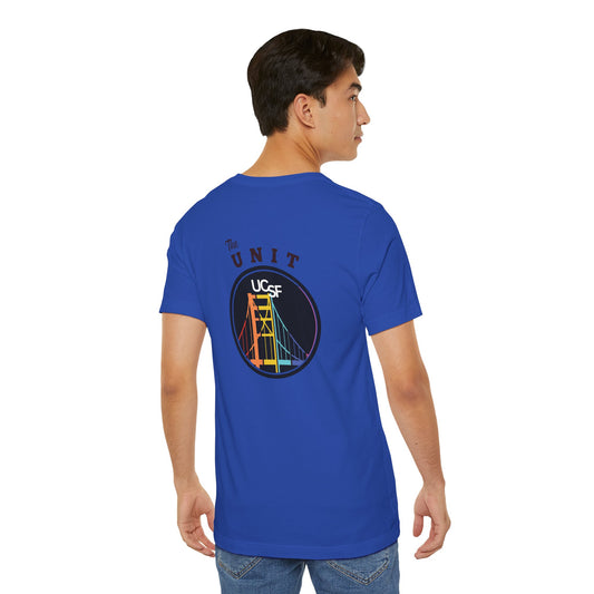 Simple Work THE UNIT Black Dark Colored Unisex Jersey Short Sleeve Tee