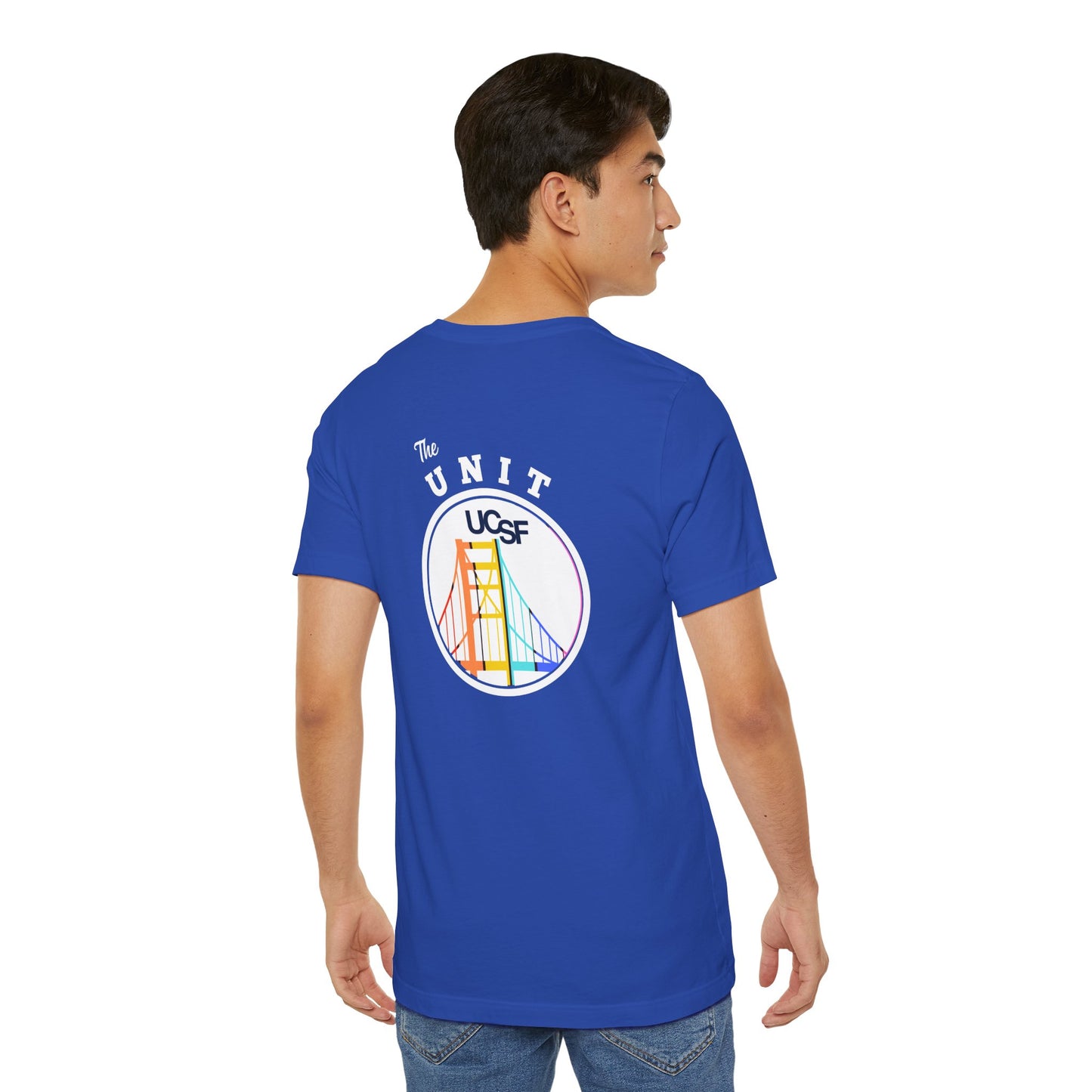 Simple Work The Unit White Dark Colored Unisex Jersey Short Sleeve Tee