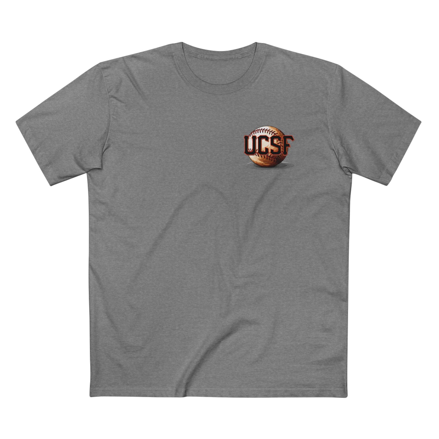 Orange Golden Gate Simple Work Tee