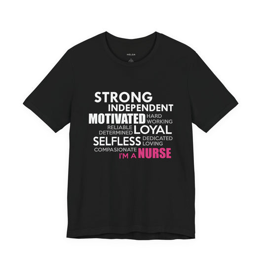 I'm a Nurse Unisex Jersey Short Sleeve Tee