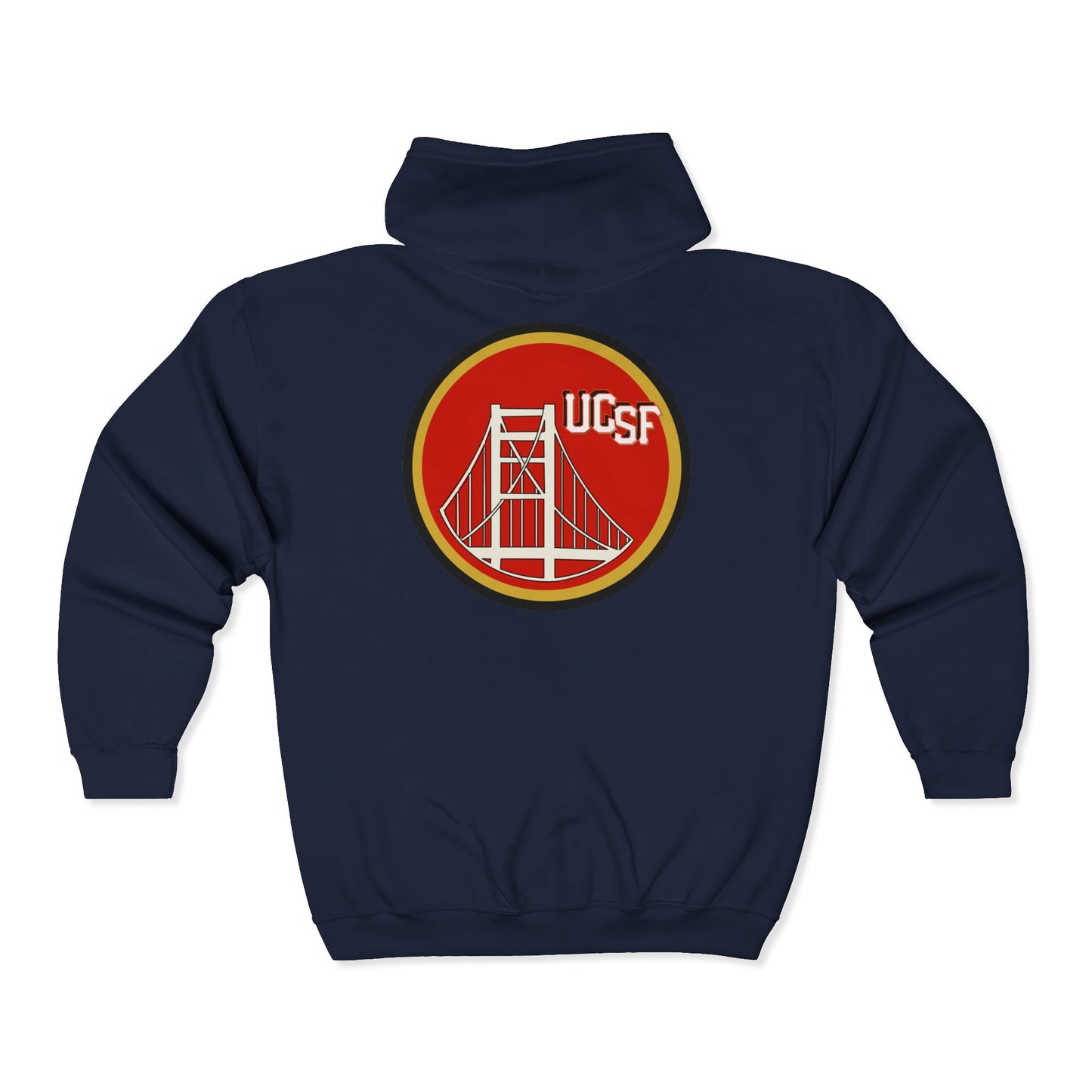 Simple Work Black Red Gold Cozy Unisex Zip Hoodie - Perfect for Casual Outings, Gifts, Affordable Streetwear, and Everyday Comfort