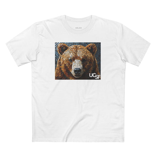 Mosaic Bear Simple Work Tee