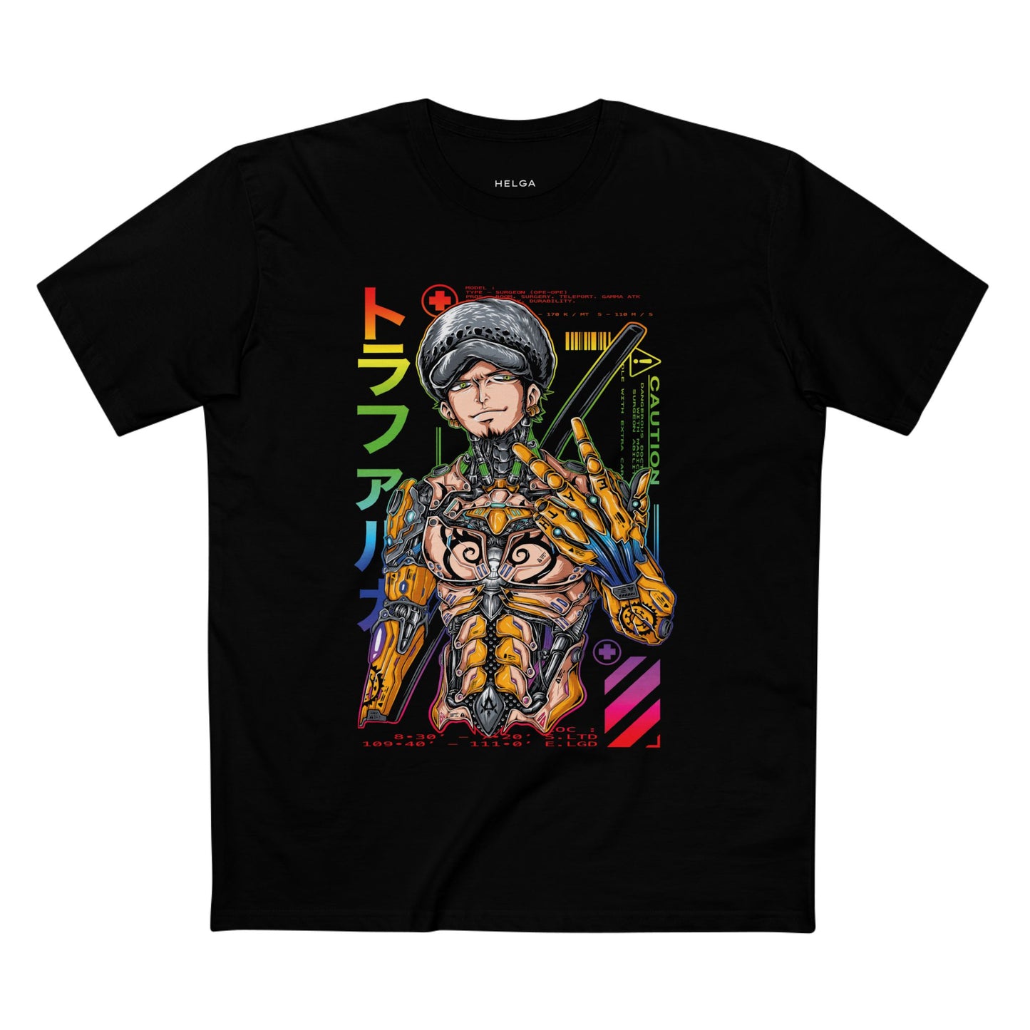 Law One Piece Anime Inspired Tee