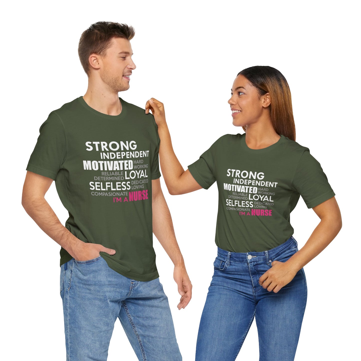 I'm a Nurse Unisex Jersey Short Sleeve Tee