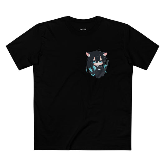 Cat Chibi Anime Inspired Tee