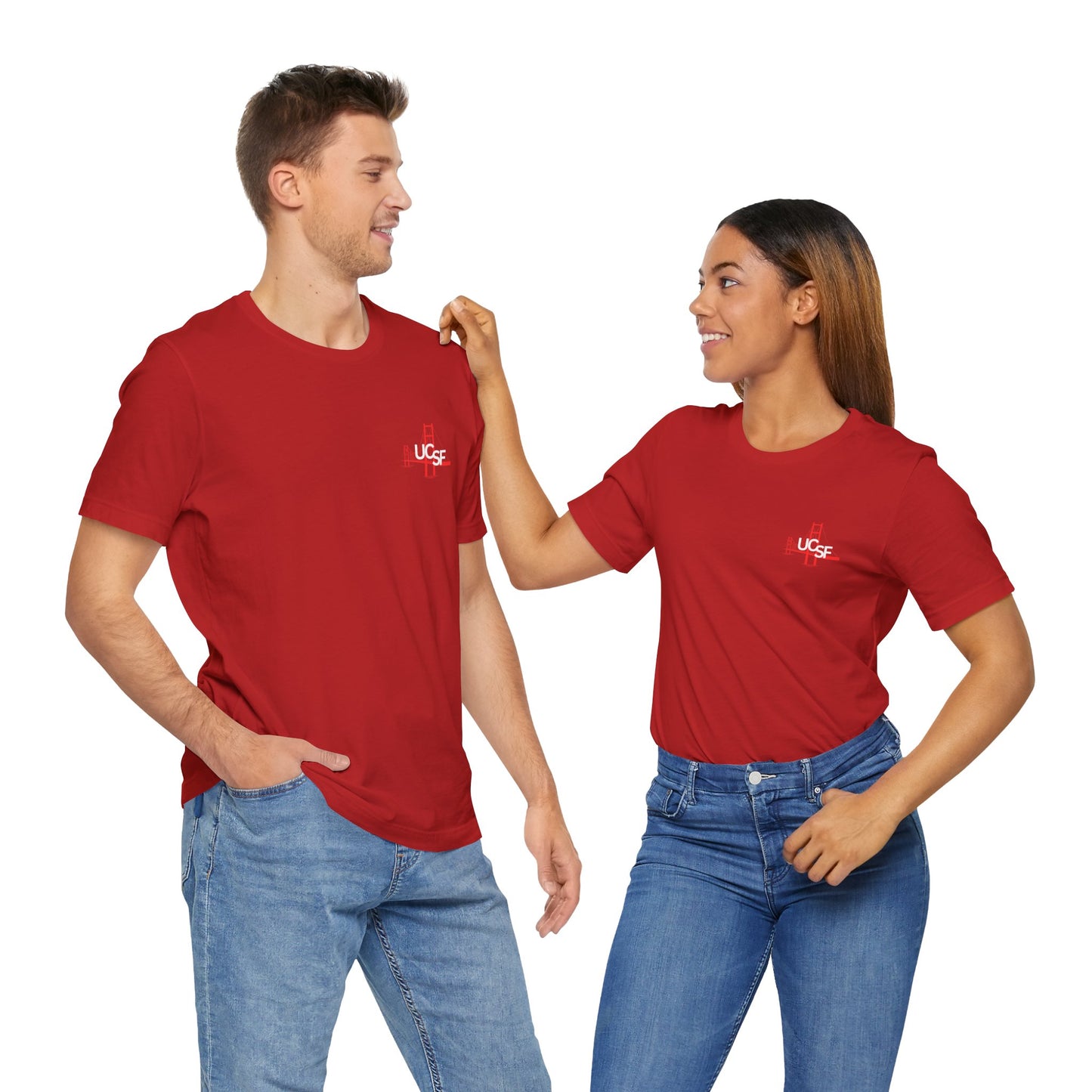 Simple Work The Unit White Dark Colored Unisex Jersey Short Sleeve Tee