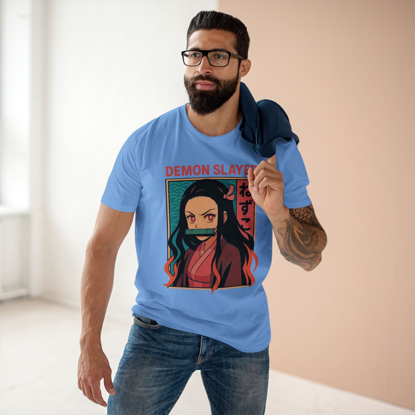 Nezuko Kimetsu Anime Inspired Tee