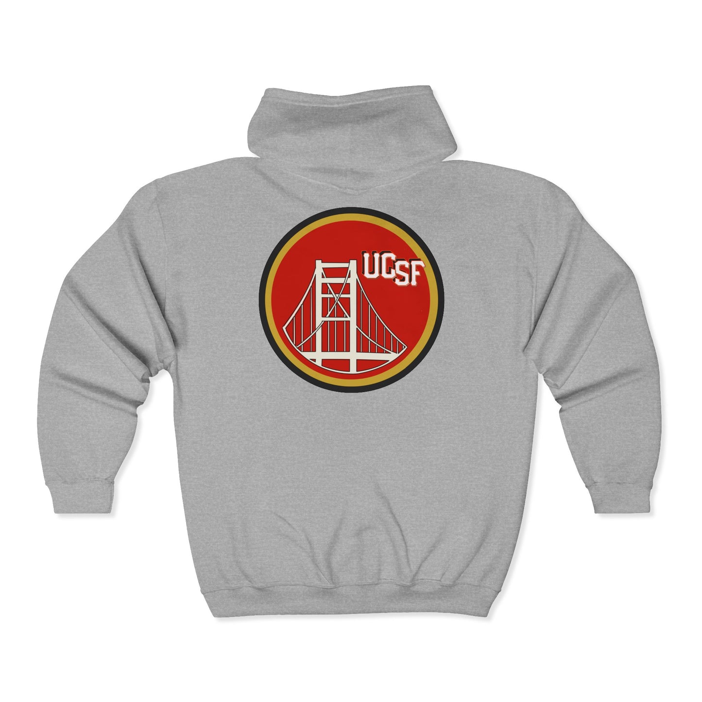 Simple Work Black Red Gold Cozy Unisex Zip Hoodie - Perfect for Casual Outings, Gifts, Affordable Streetwear, and Everyday Comfort