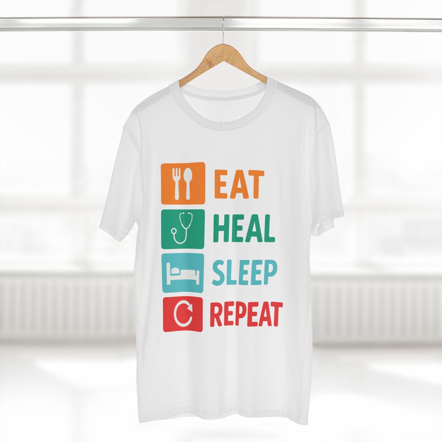 Eat Heal Sleep Repeat Tee