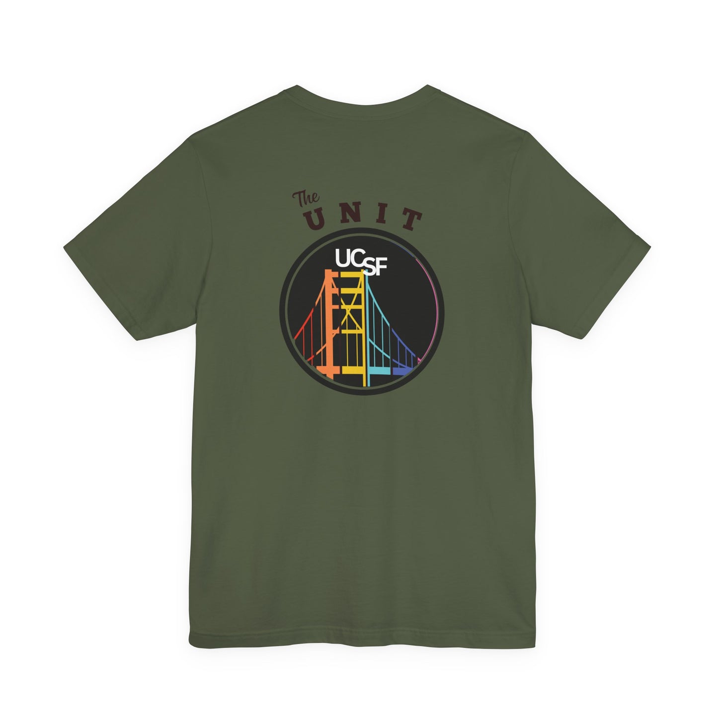 Simple Work THE UNIT Black Dark Colored Unisex Jersey Short Sleeve Tee