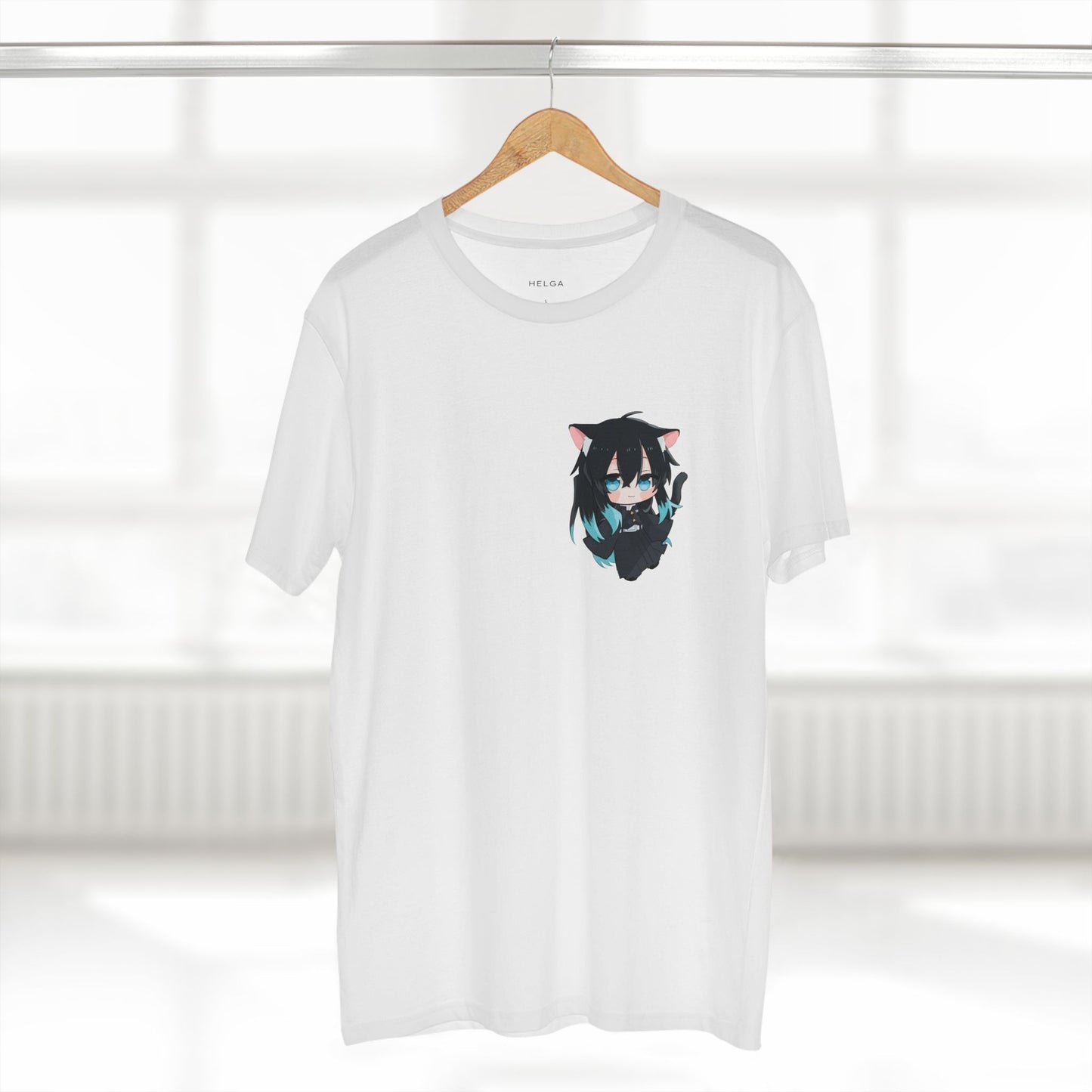 Cat Chibi Anime Inspired Tee