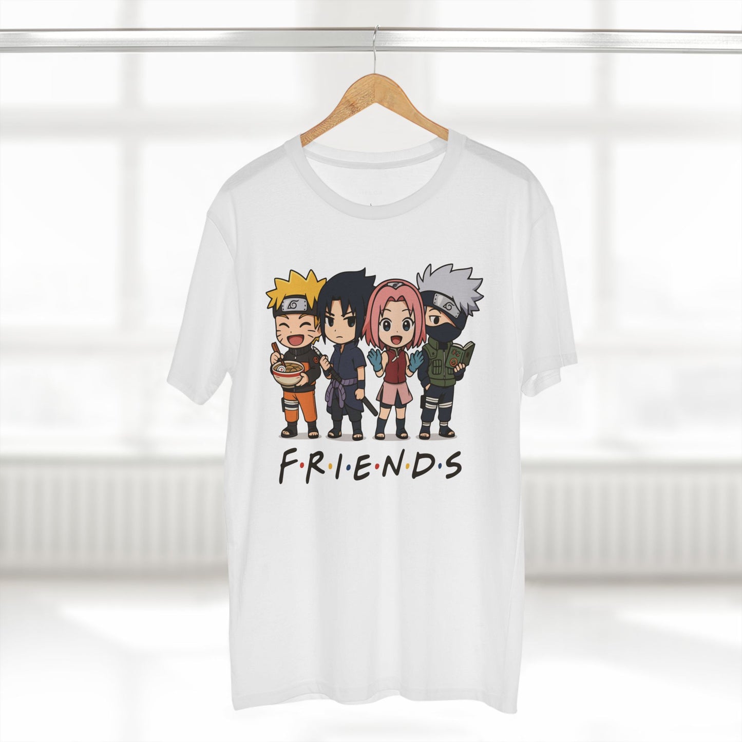 Naruto Friends Front Anime Inspired Tee