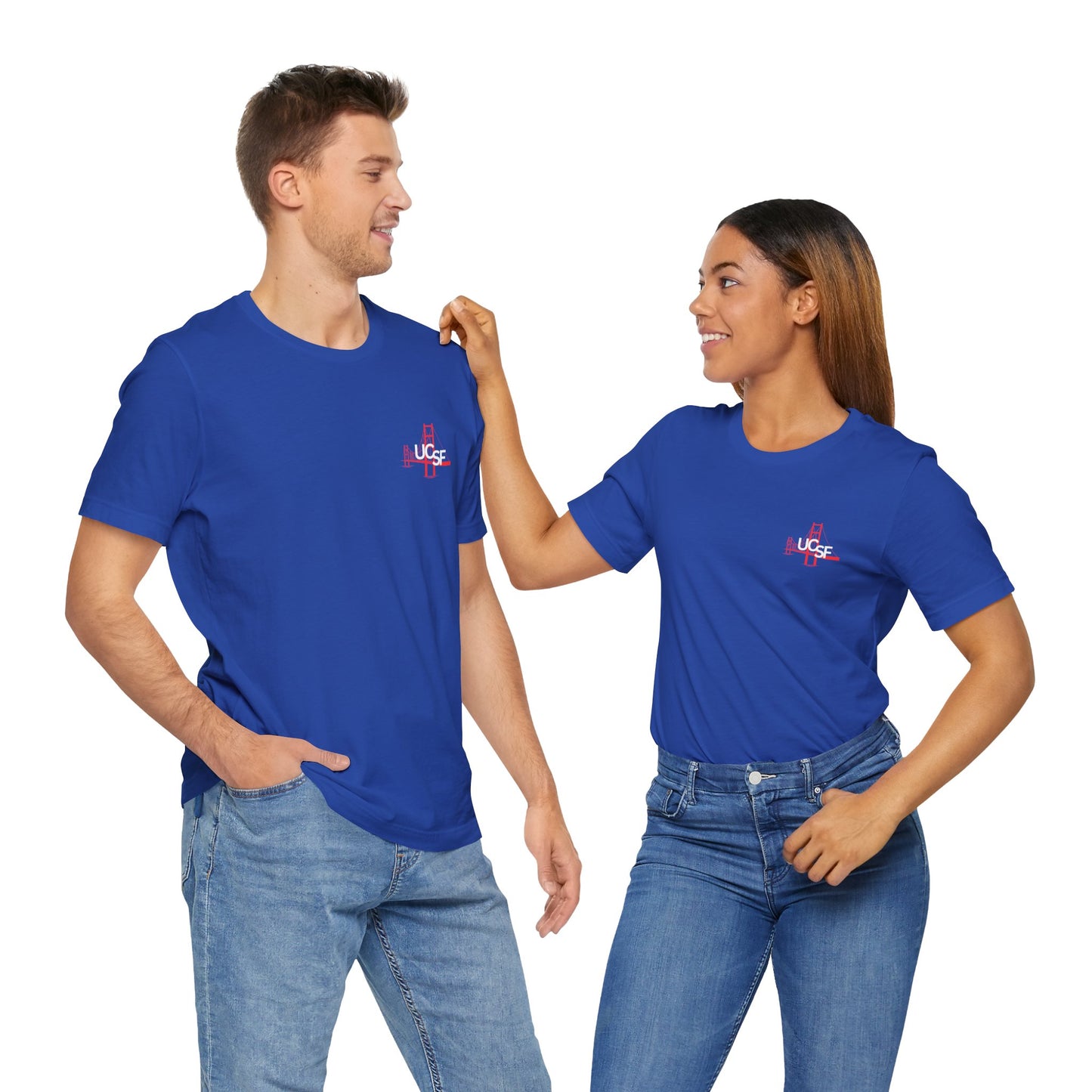 Simple Work The Unit White Dark Colored Unisex Jersey Short Sleeve Tee