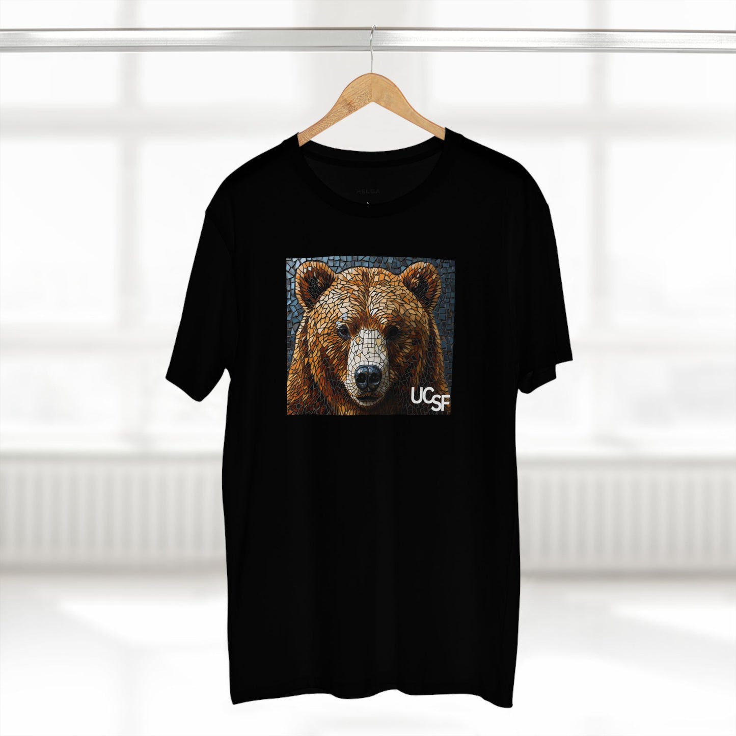 Mosaic Bear Simple Work Tee